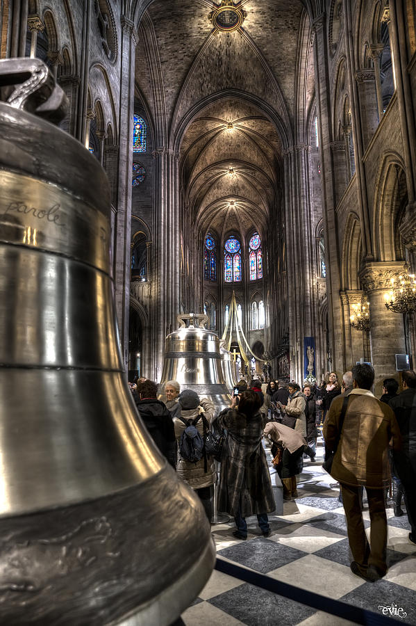 Bells Of Notre Dame Photograph By Evie Carrier - Fine Art America