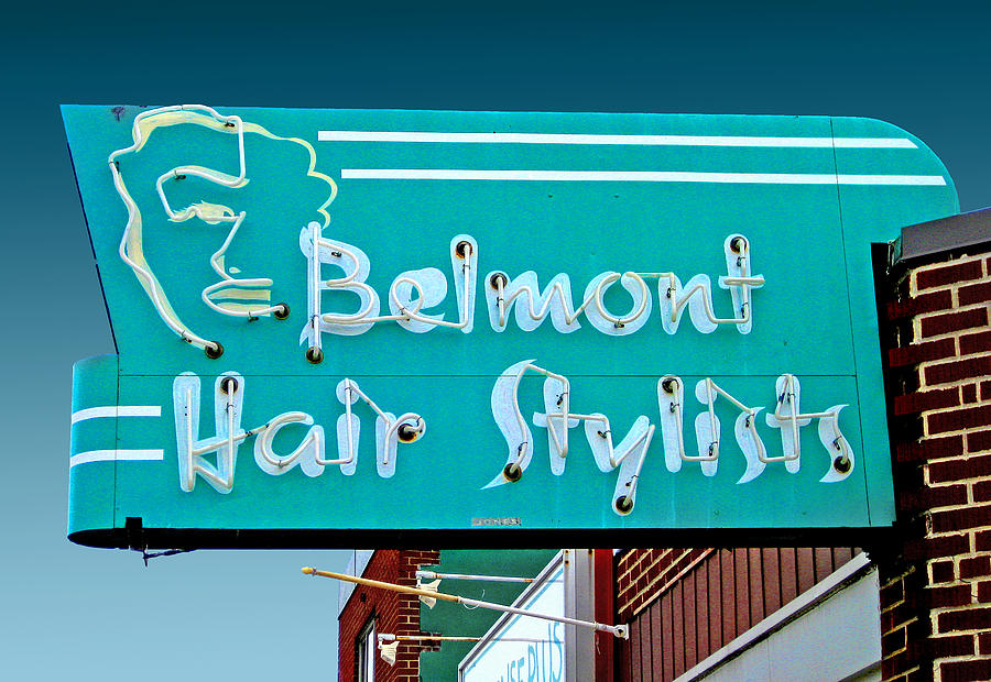 Belmont Hair Stylists Photograph by Larry Hunter