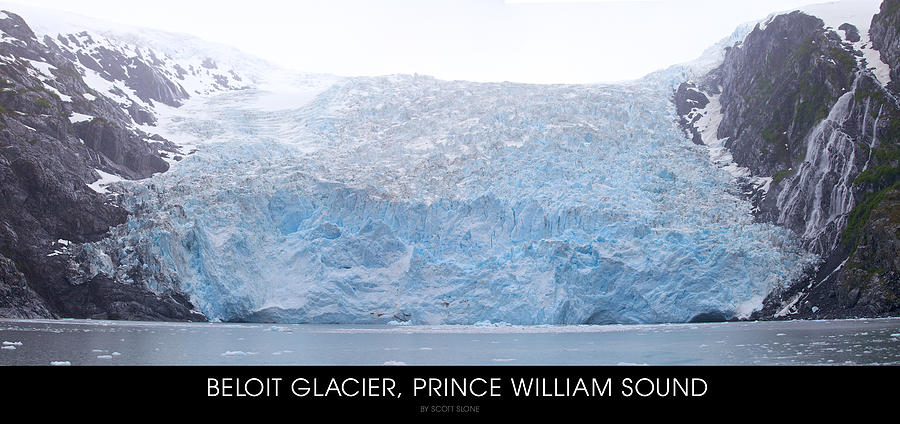 Beloit Glacier Alaska Prince William Sound Photograph by Scott Slone