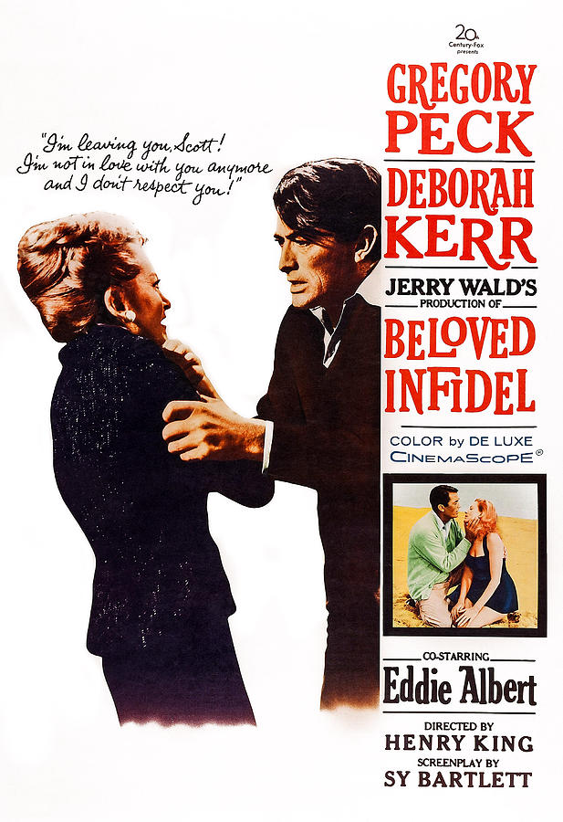 Beloved Infidel, Us Poster, From Left Photograph by Everett - Fine Art ...