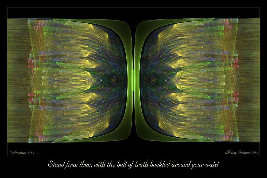 Belt of Truth Digital Art by Missy Gainer
