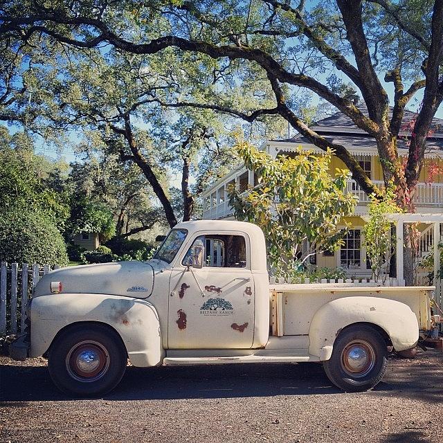 Cool Photograph - #beltaneranch #sonoma #winecountry #car by Mike Fletcher