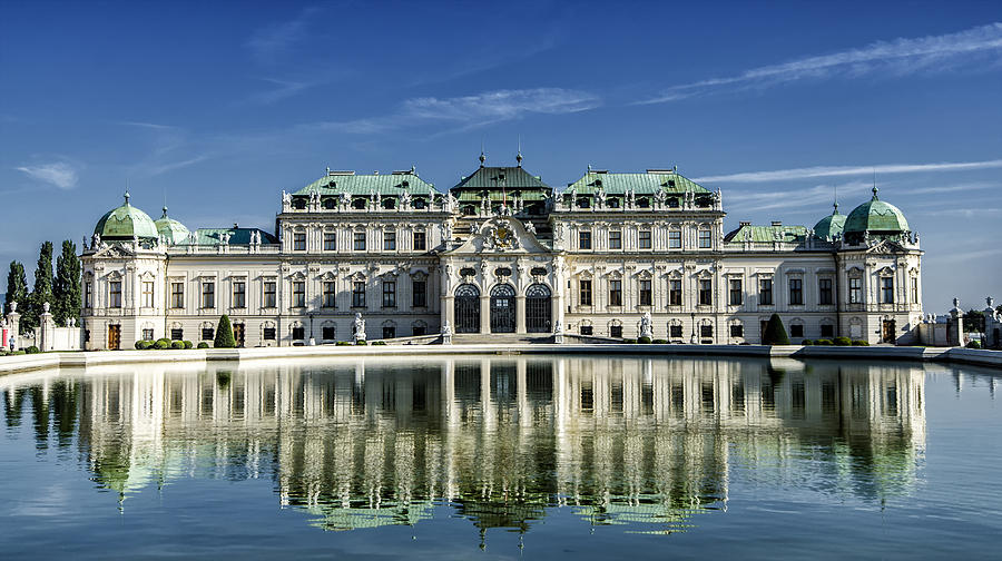 Schloss Belvedere Photograph - Belvedere Palace by Oleksandr Maistrenko