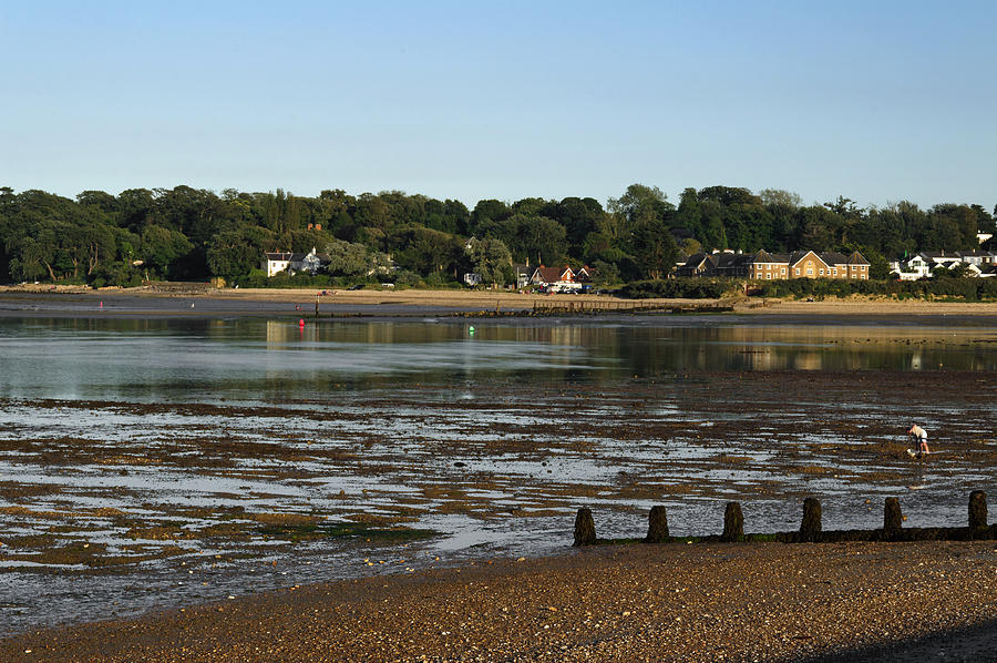 Bembridge from St Helens at Low Tide Photograph by Rod Johnson