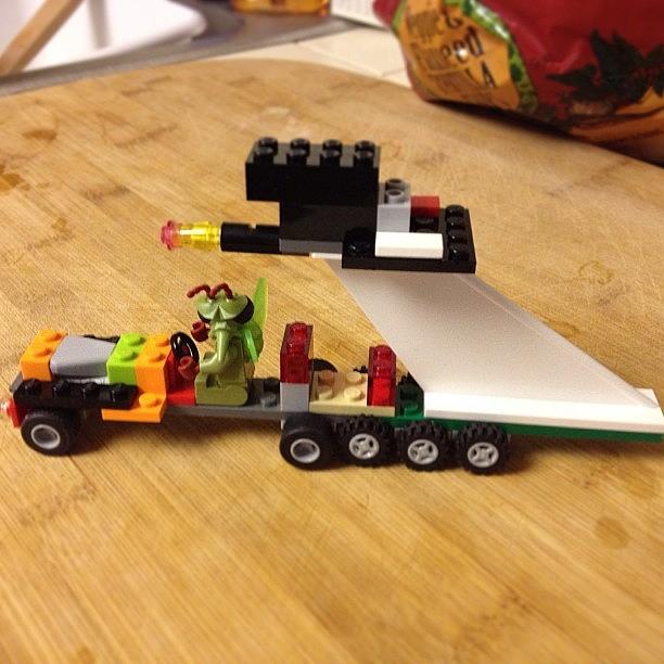 Lego Photograph - Ben (11) Made This #lego Creation Today by Simon Prickett