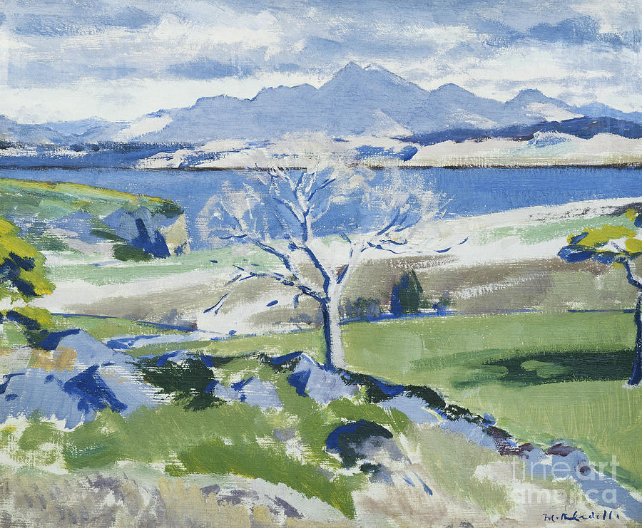 Nature Painting - Ben Cruachan from Achnacraig by Francis Campbell Boileau Cadell