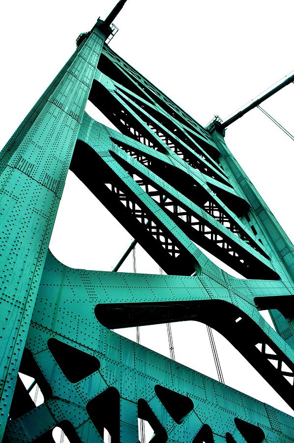 Ben Franklin Bridge Photograph by Benjamin Yeager