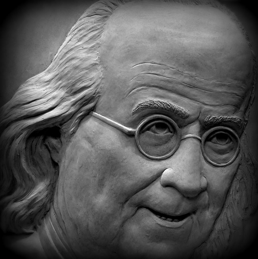 Ben Franklin Holga Style Photograph by Richard Reeve