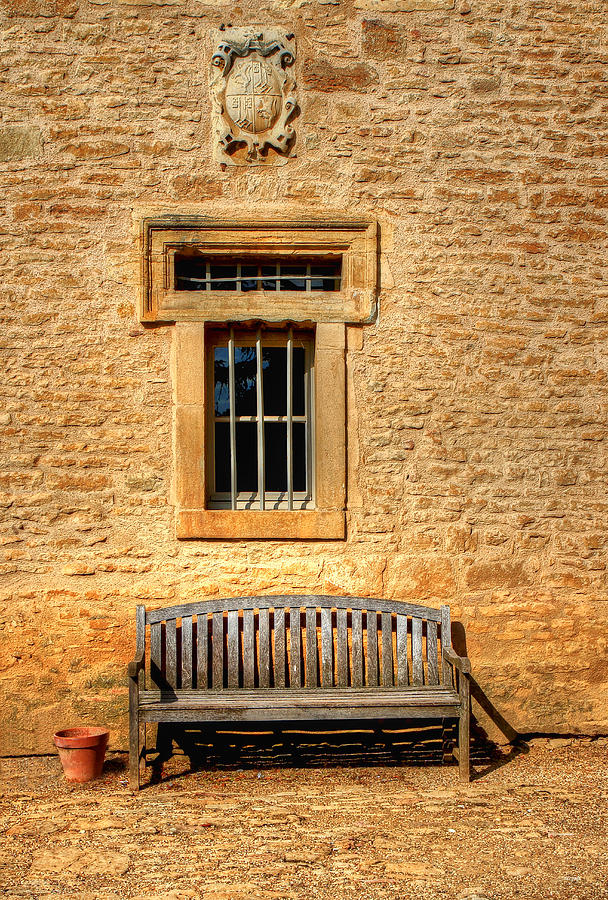 A Bench in France Photograph by Tom Prendergast
