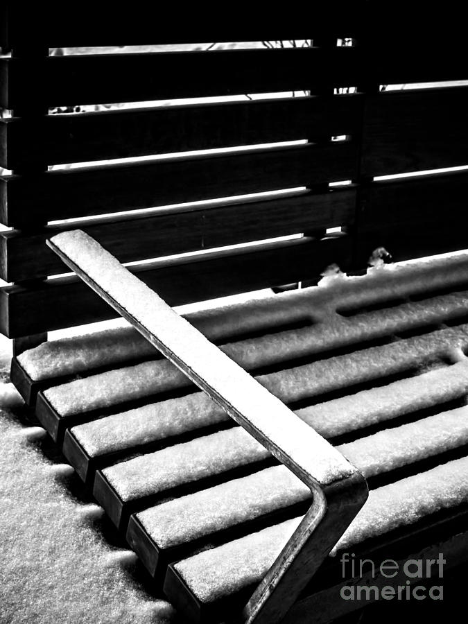 Abstract Photograph - Benched by James Aiken