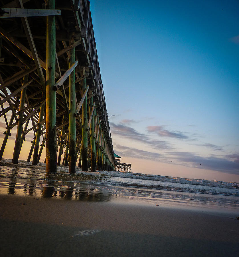 Beneath the Pier Photograph by Sherie LaPrade - Fine Art America