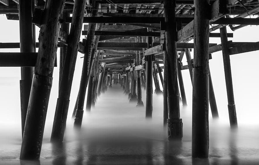 Beneath the Pier Photograph by Tassanee Angiolillo