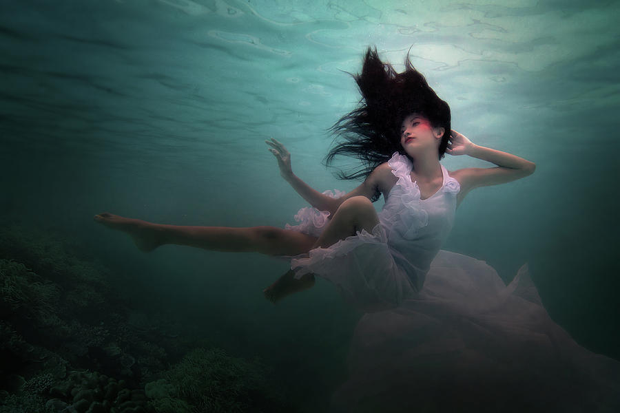 Underwater Photograph - Beneath The Sea by Martha Suherman