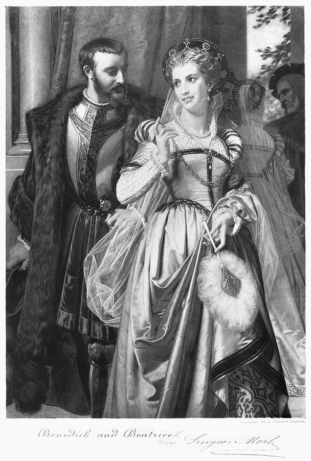 Benedick And Beatrice by Granger