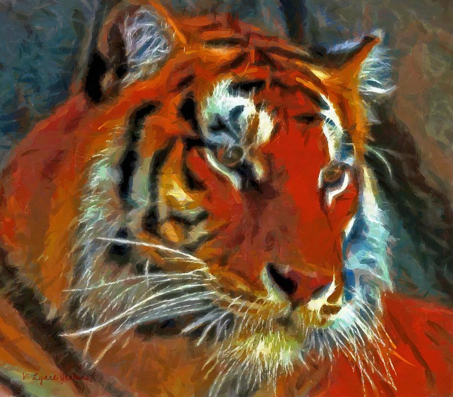Jungle Painting - Bengal by Lynne Jenkins