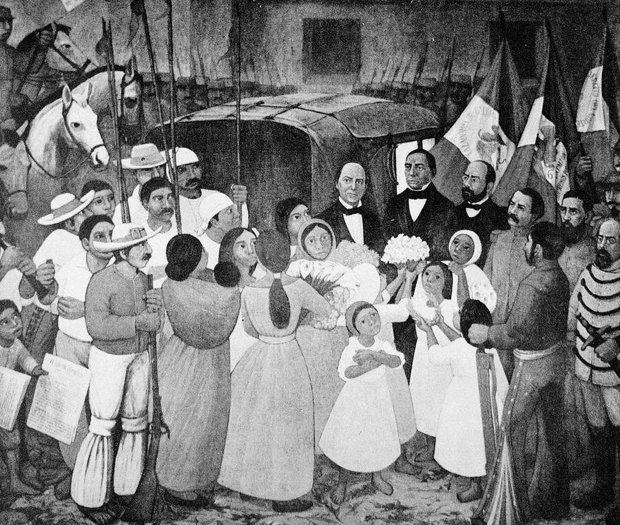 Benito Pablo Juarez (1806-1872) Painting by Granger