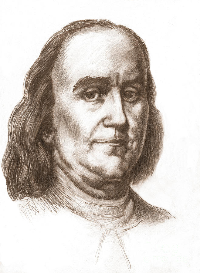 Benjamin Franklin, American Statesman Photograph by Spencer Sutton