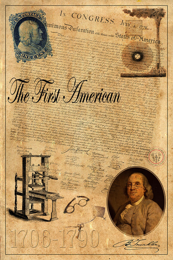 Benjamin Franklin Photograph by Andrew Fare