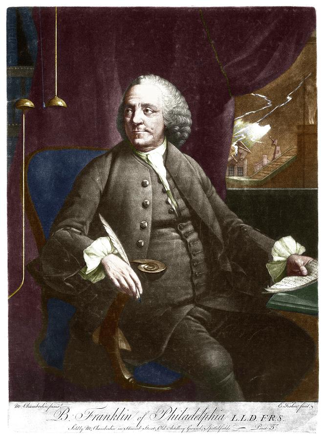 Benjamin Franklin Photograph by Science Photo Library