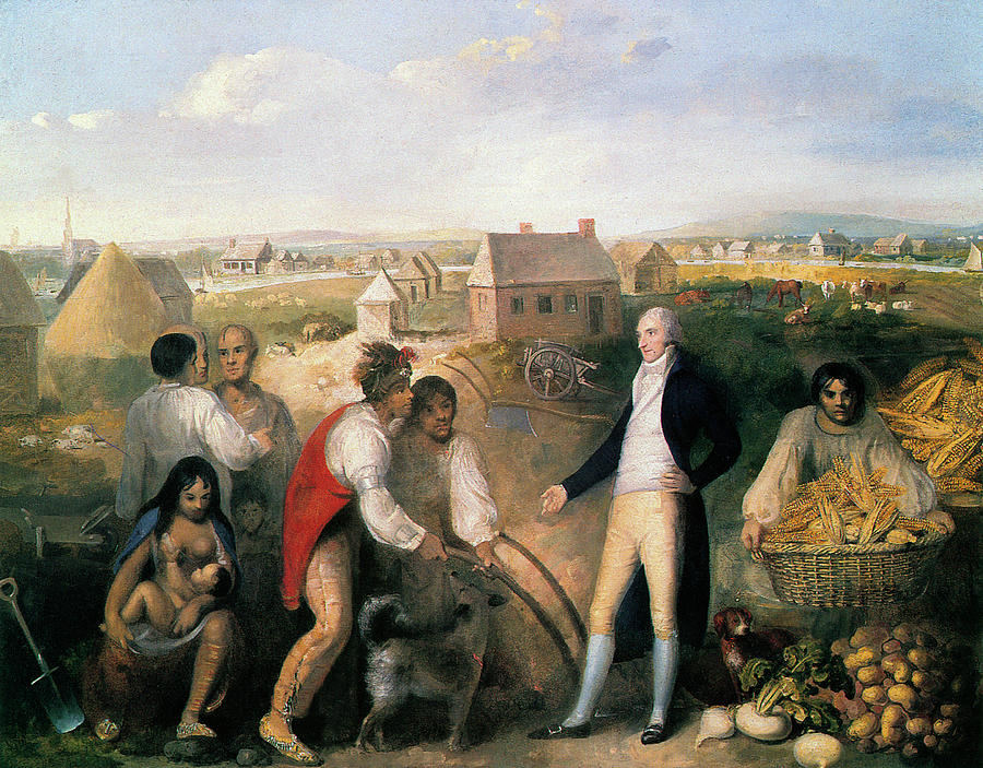 Benjamin Hawkins Painting by Granger