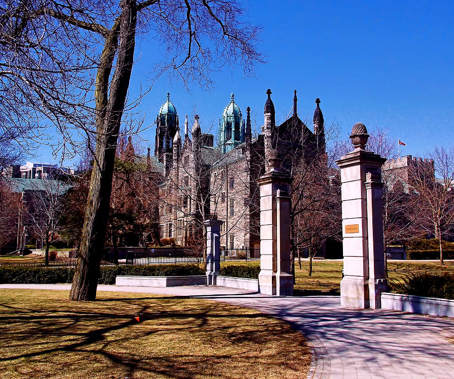 Bennett Gate University of Toronto Photograph by Nicky Jameson