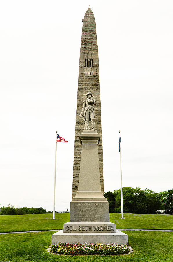 Bennington Battle Monument Photograph by Mitchell R Grosky