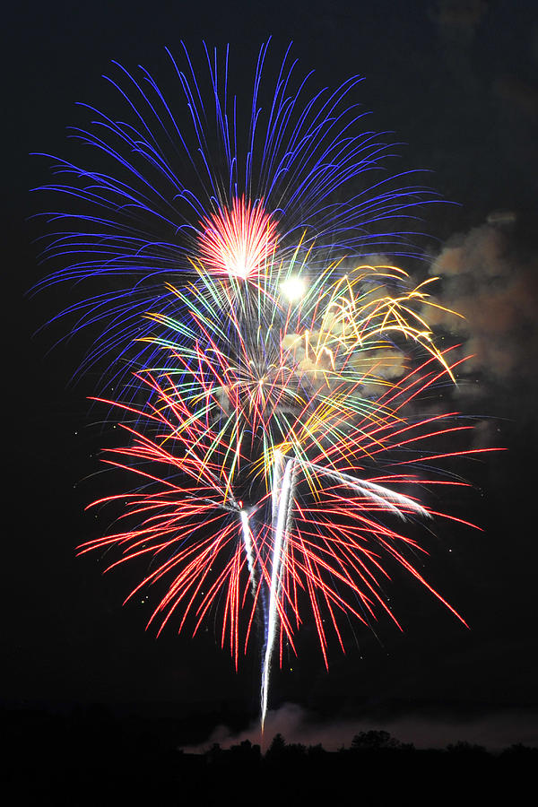 Bent Creek Fireworks 1 Photograph by Dan Myers