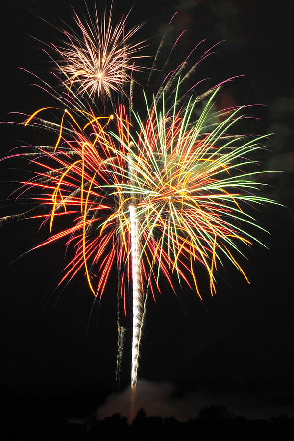 Bent Creek Fireworks 3 Photograph by Dan Myers