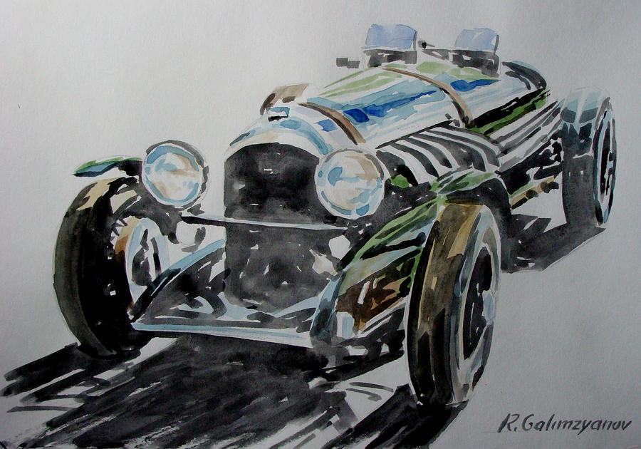 Car Painting - Bentley by Rimzil Galimzyanov