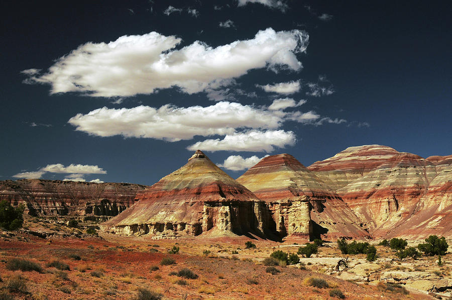 Bentonite Hills, Hanksville, Capitol Photograph by Michel Hersen - Fine ...