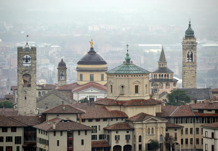 Bergamo Alta Photograph by Karl Borg