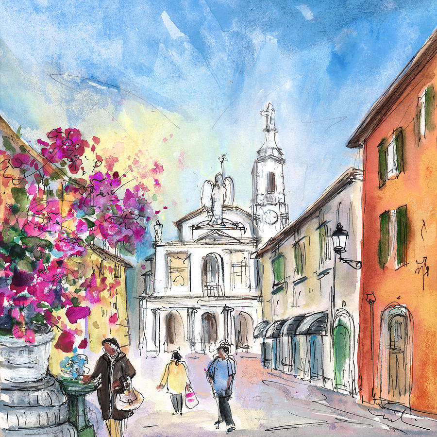 Impressionism Painting - Bergamo Lower Town 01 by Miki De Goodaboom