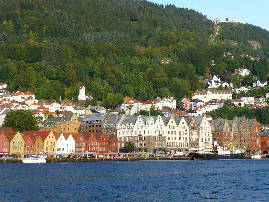 Bergen,  In Norway Photograph by Frans Sellies