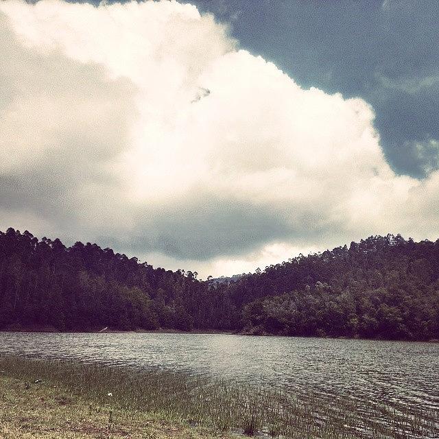 Lakeside Photograph - #berijamlake #kodaikanal #lakeside by Vishwajeet Kale
