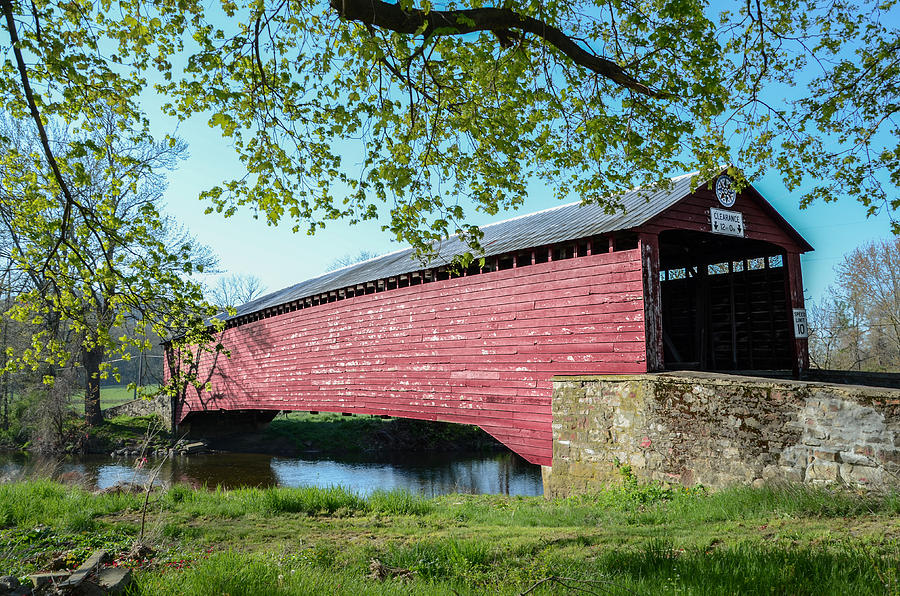 Berks Courty Pa - Griesemer's Covered Bridge Photograph by Bill Cannon ...