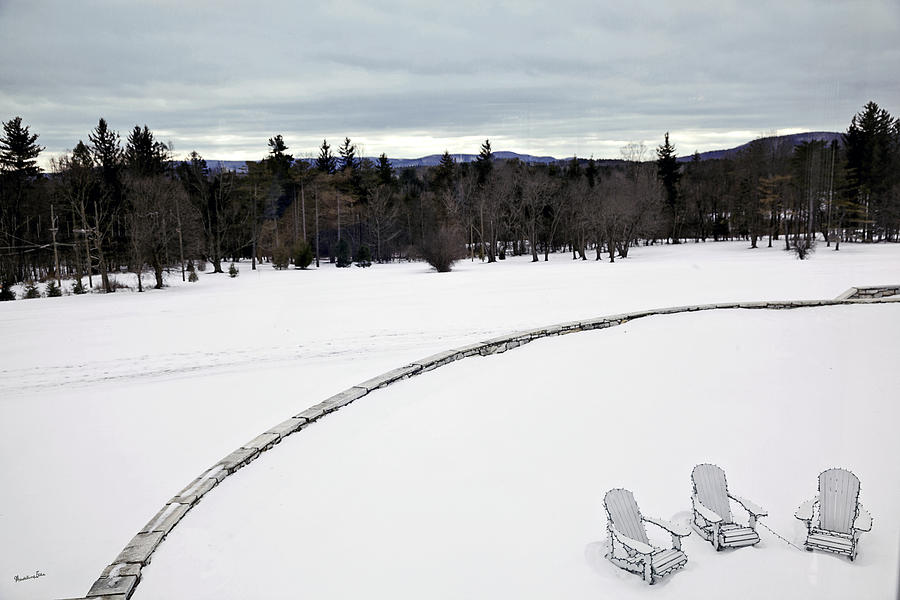Berkshires Winter 2 - Massachusetts Photograph by Madeline Ellis