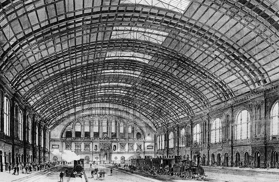 Berlin Anhalter Bahnhof by Science Photo Library