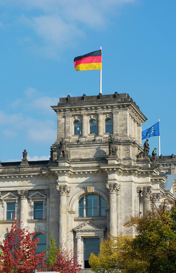 Berlin, Germany Reichstag Building Photograph by Bill Bachmann - Fine ...