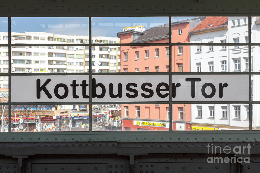 Berlin Photograph - Berlin Kottbusser Tor by Jannis Werner
