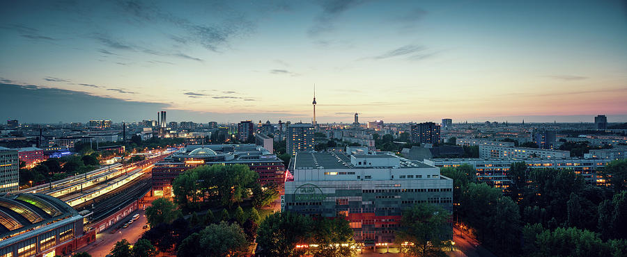 Berlin Panorama Photograph by Spreephoto.de