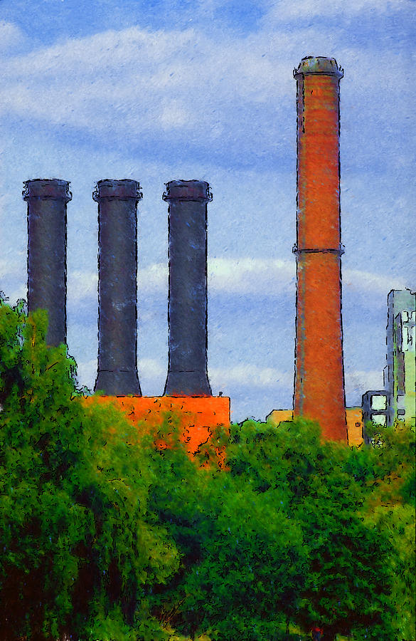 Berlin Photograph - Berlin Plant -- Fabrik in Berlin by Arthur V Kuhrmeier