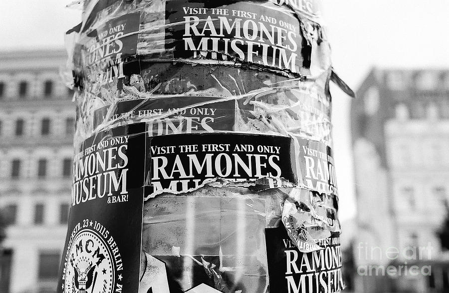 Berlin Ramones Museum Photograph by Dean Harte