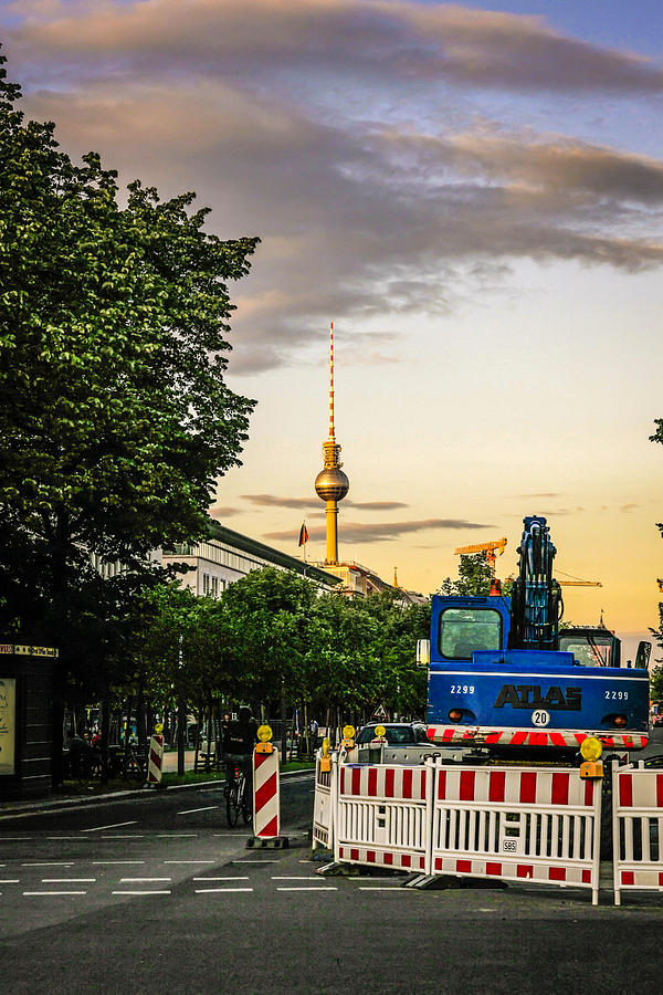 Berlin Sunset Photograph by Chris Smith
