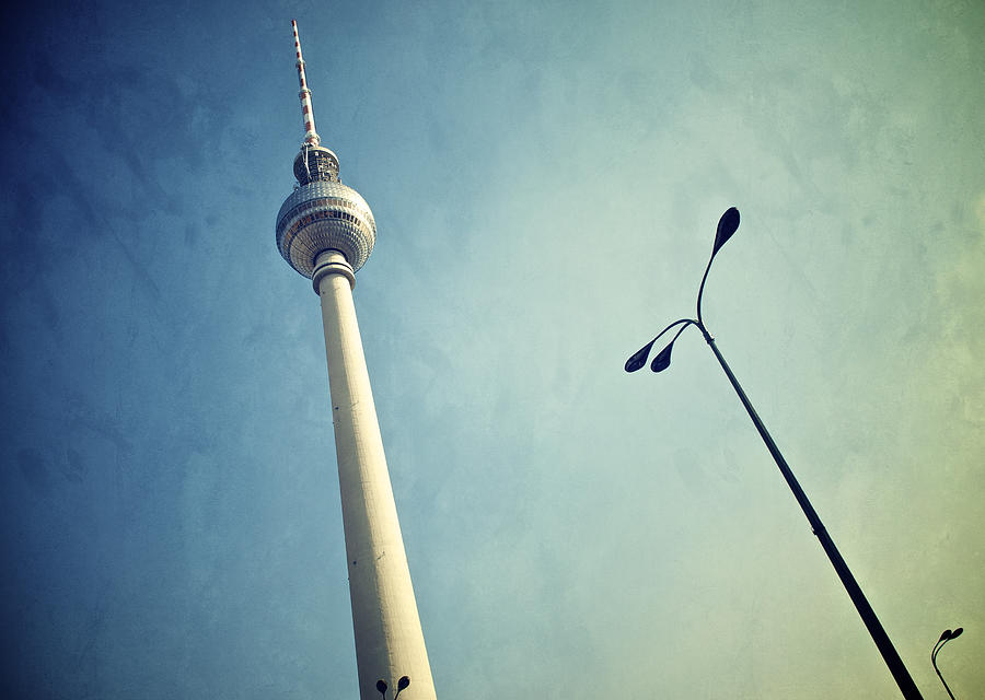 Architecture Photograph - Berlin Television Tower by Martin Llado
