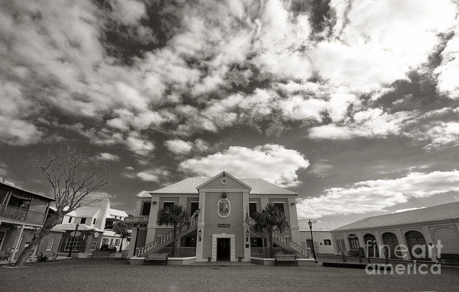 Bermuda St George Town Hall Photograph by Charline Xia
