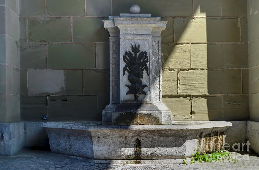 Bernese medieval fountain Photograph by Michelle Meenawong