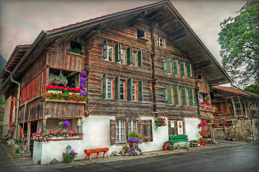 Bernese wooden House Photograph by Hanny Heim