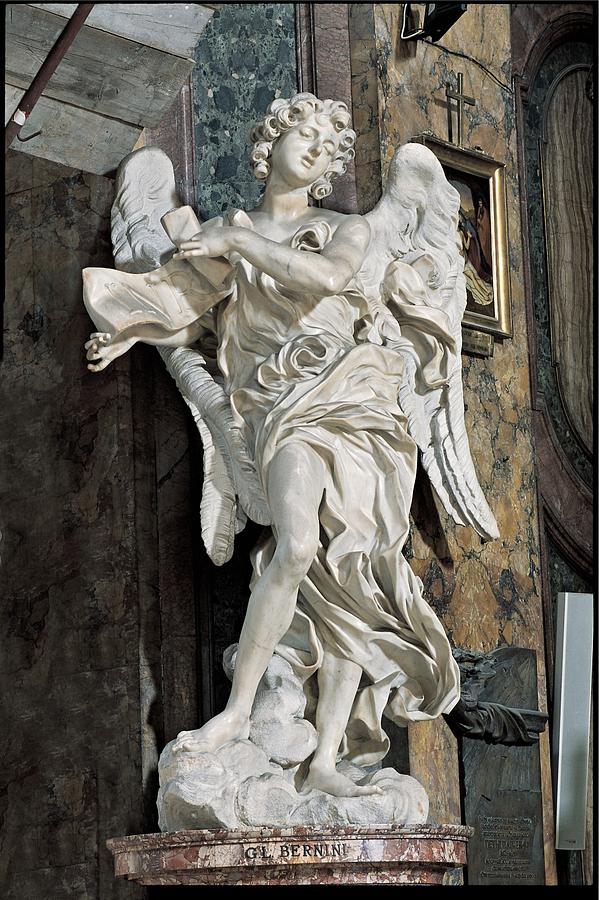 Bernini Gian Lorenzo, Angel Photograph by Everett - Fine Art America