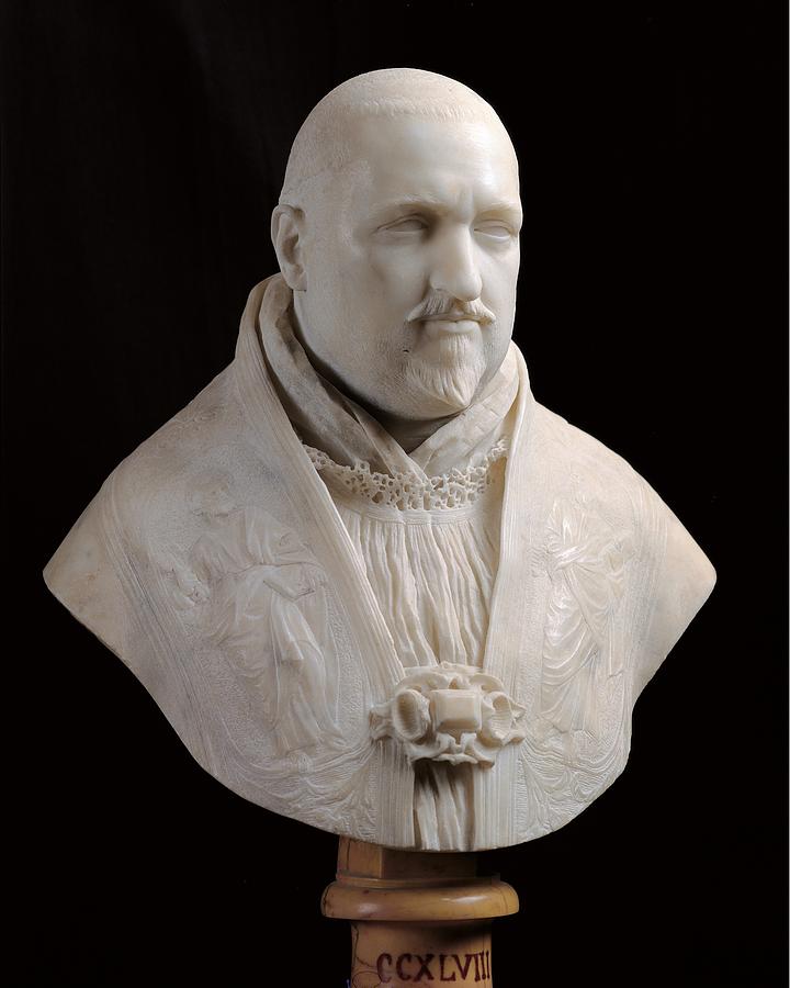 Bernini Gian Lorenzo, Bust Of Pope Paul Photograph by Everett - Fine ...