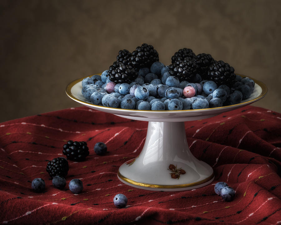 Berries in Soft Light Photograph by James Barber